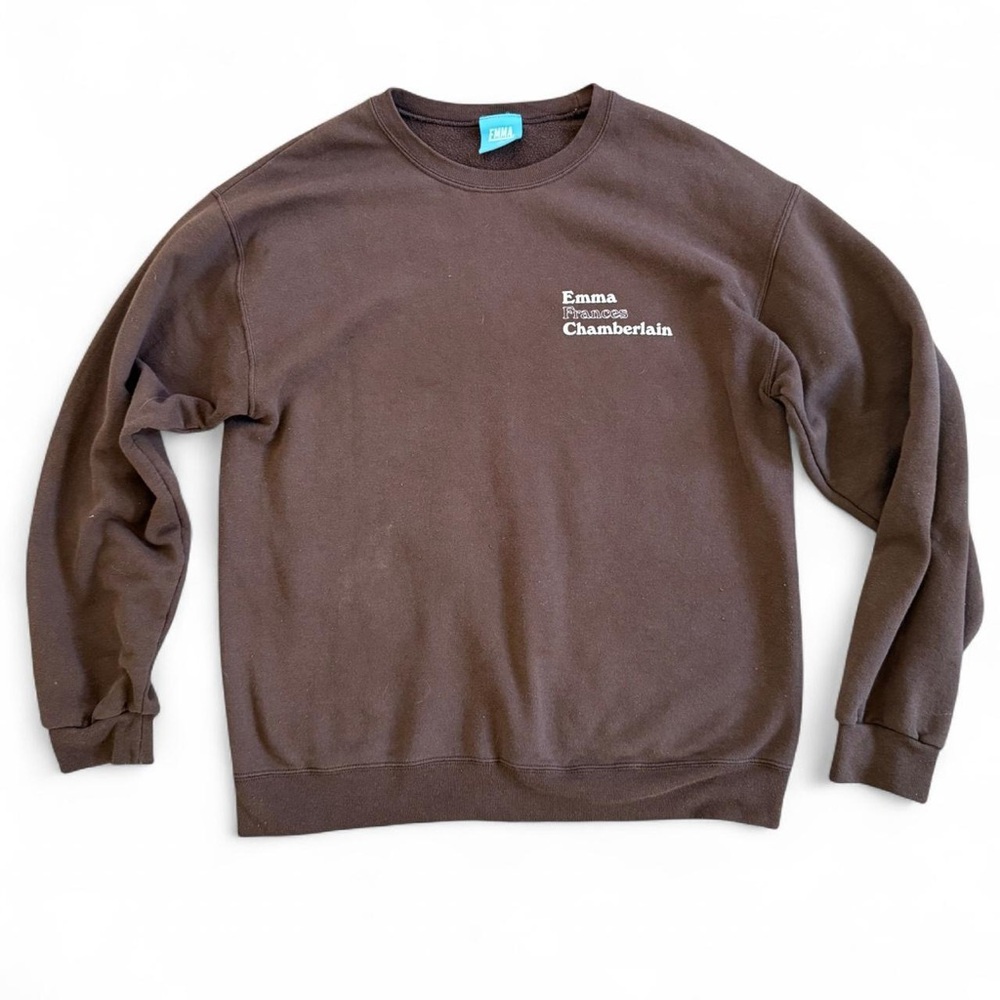 Emma Chamberlain Brown Sweatshirt